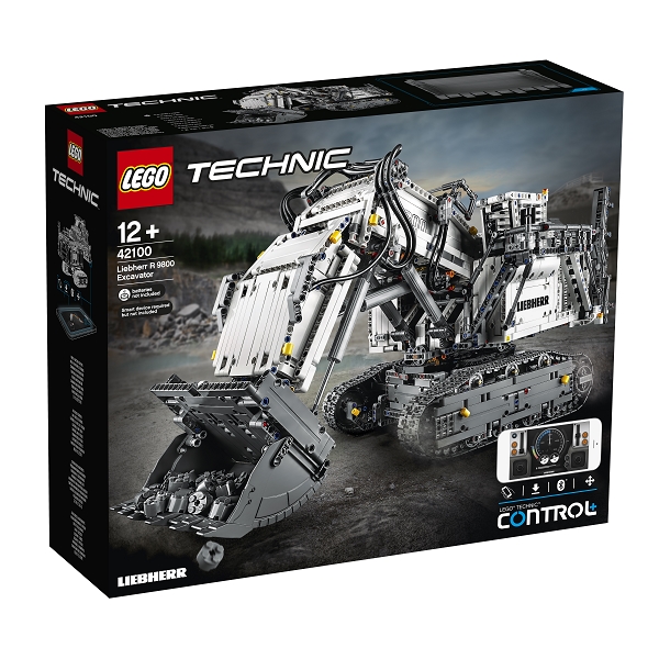LEGO Technic Liebherr R 9800 gravemaskine - 42100 - LEGO Technic